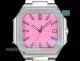 Swiss Clone Patek Philippe New Cubitus Pink Face Stainless Steel Watch 45mm (2)_th.jpg